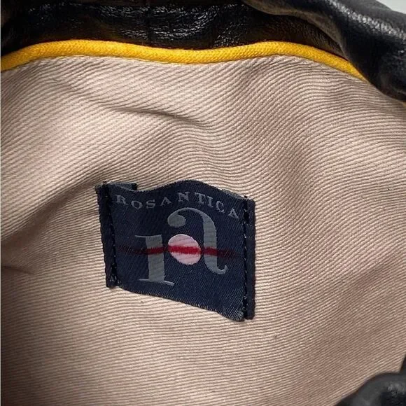 Rosantica Brick Leather Bucket Bag - Picture 7 of 11